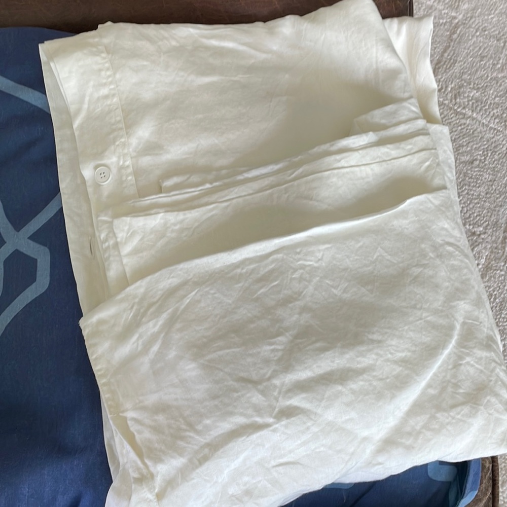 King linen duvet cover